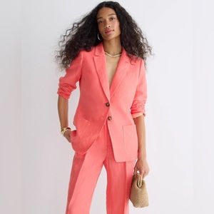 J.Crew Helena blazer in Chelsea linen-cupro blend BR073